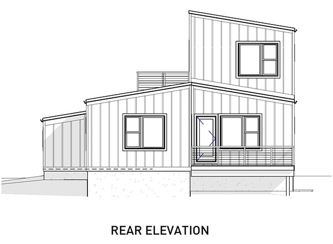 Rear Elevation